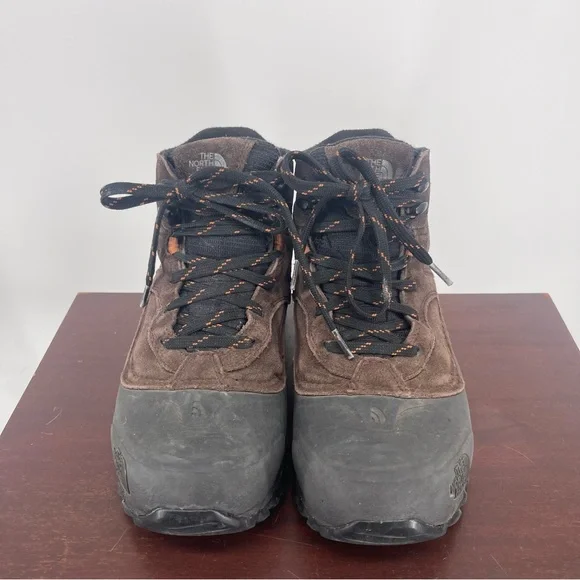 The North Face Snowfuse Mens Size 7.5 Black Outdoor Waterproof Winter Snow Boots